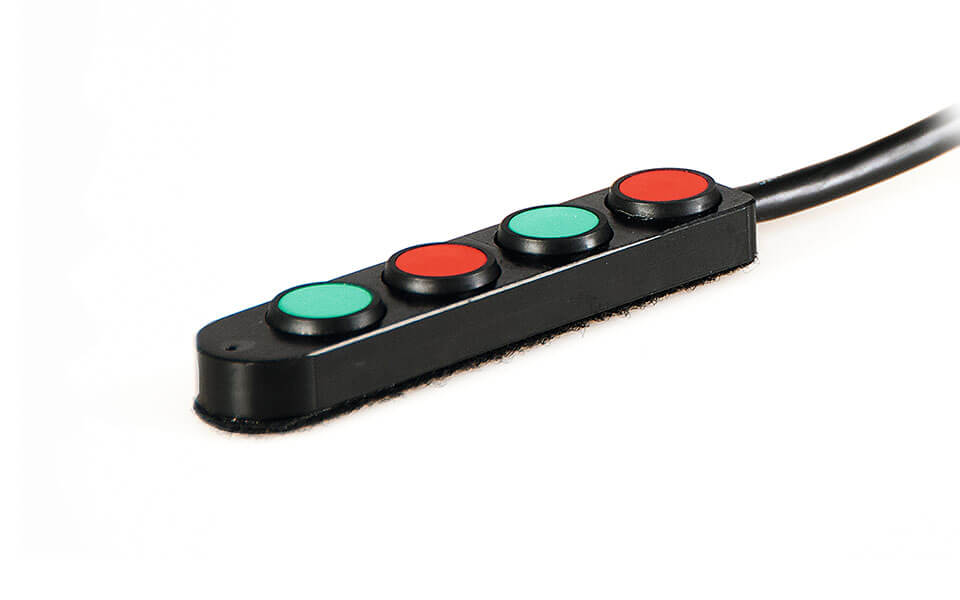 Bandeja com 4 botões (Mini-4)